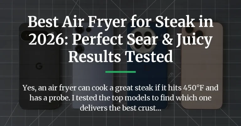 Best Air Fryer for Steak in 2026: Perfect Sear & Juicy Results Tested