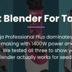 best blender for tahini