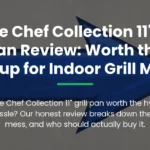 Lodge Chef Collection 11" Grill Pan Review: Worth the Cleanup for Indoor Grill Marks?