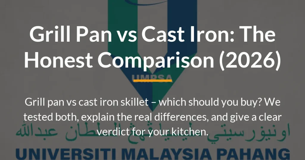 grill pan vs cast iron
