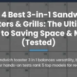 The 4 Best 3-in-1 Sandwich Toasters & Grills: The Ultimate Guide to Saving Space & Money (Tested)