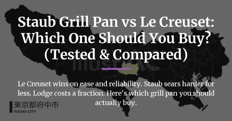 Staub Grill Pan vs Le Creuset: Which One Should You Buy? (Tested & Compared)